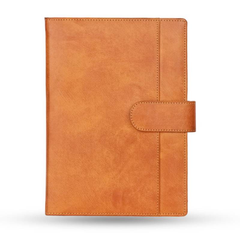 Fernweh Vegan Leather Journal – Eco-Friendly, 160 Pages, Tan Colors