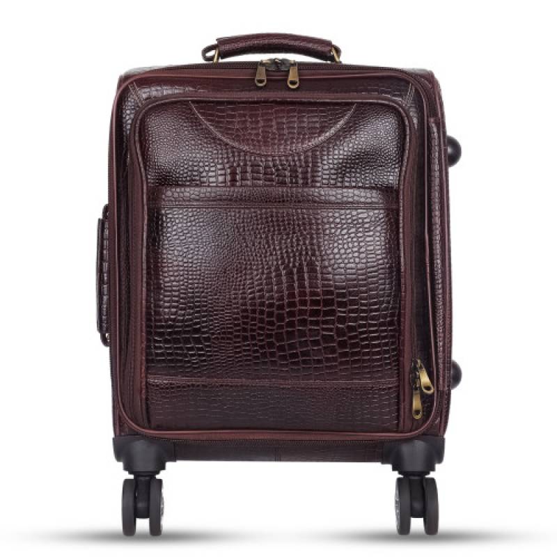 "Cabin Trolley Bag (4 Wheeler), with Laptop Compartment Compatible with 15.6"