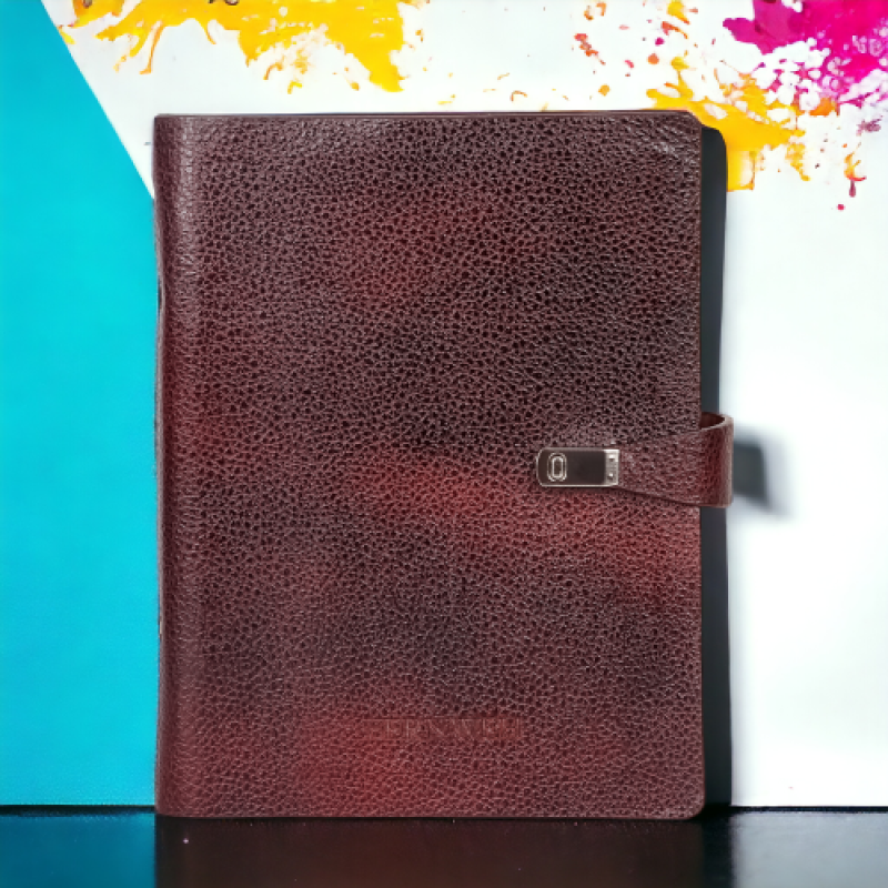 Custom leather Note Book 160 Pages