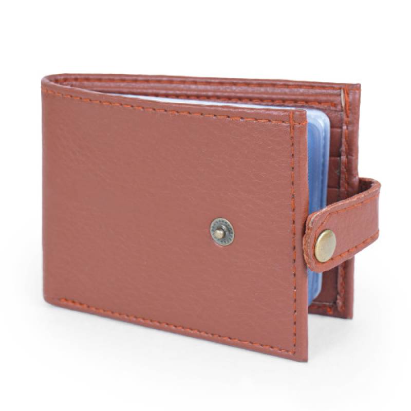 Wallet Rexin Mens' bifold wallet with 10 card slots & a coin pocket