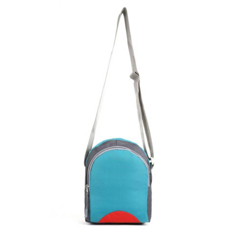 Fernweh Sling Bag blue and gray