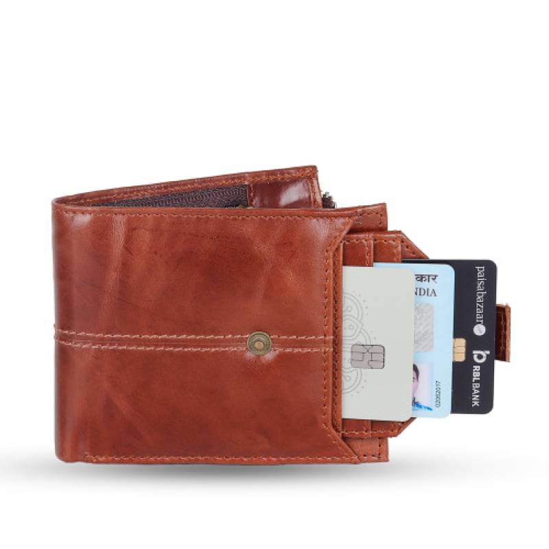 Crunch Leather Ten Wallet