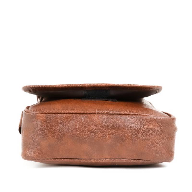 Stylish Genuine Rexine Sling Cross Body Travel Office Sling Bag,One Side Shoulder Bag for Men Women