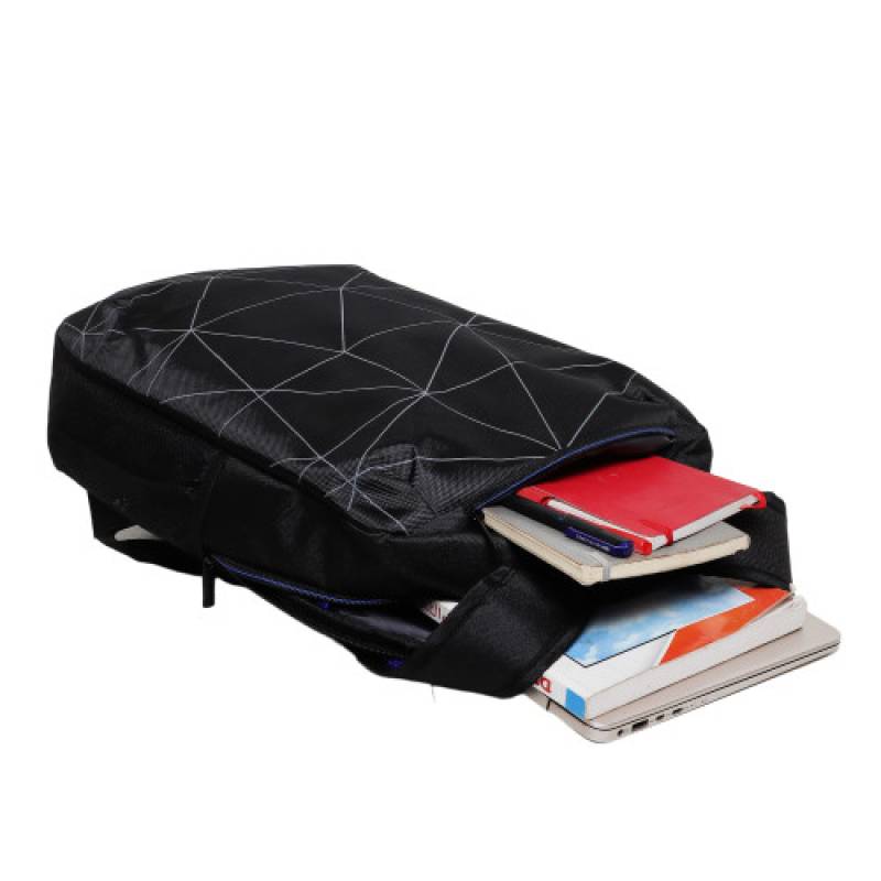 FERNWEH 17 Inch Backpack with 15.5 Inch Laptop Compartment, 1Compartments, Black