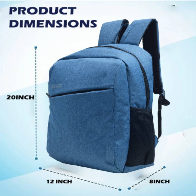 Fernweh Premium 17-inch Laptop Bag – 20 x 12 x 5 inch, 3 Compartments