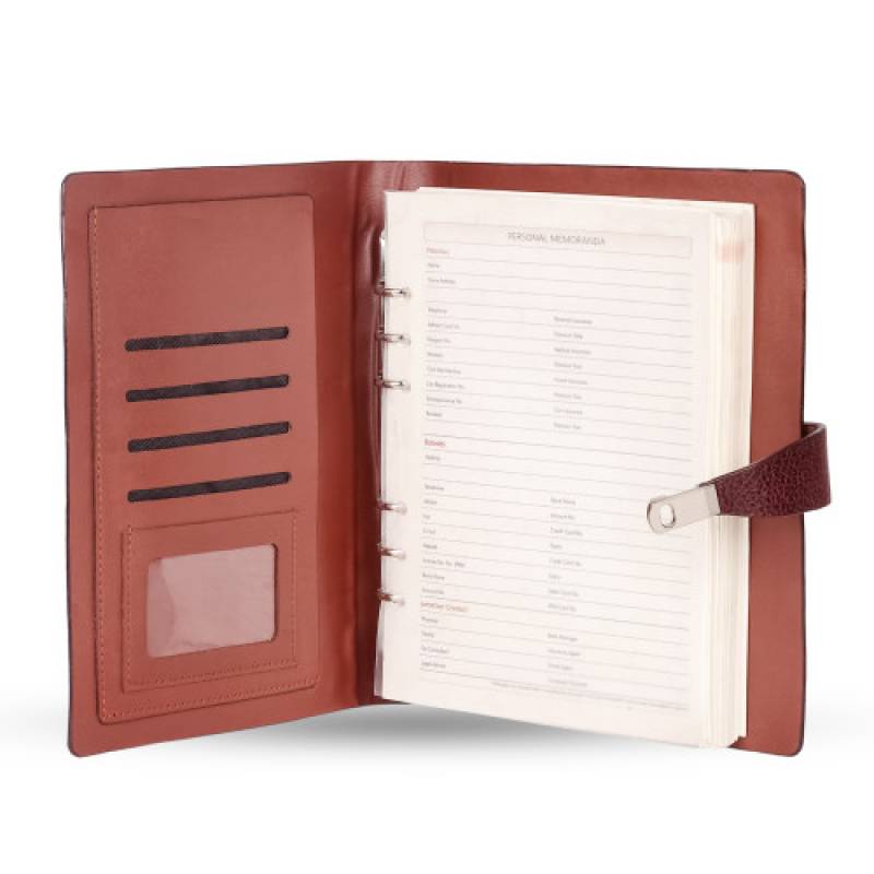 Custom leather Note Book 160 Pages