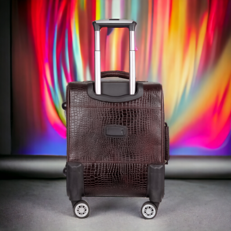 "Cabin Trolley Bag (4 Wheeler), with Laptop Compartment Compatible with 15.6"