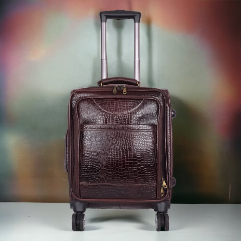 "Cabin Trolley Bag (4 Wheeler), with Laptop Compartment Compatible with 15.6"