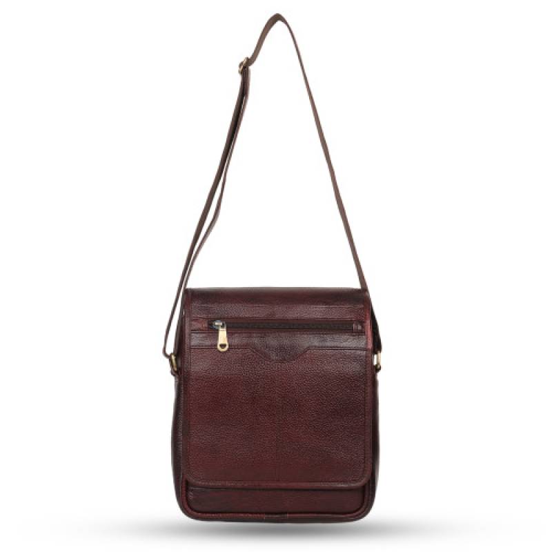 Leather Sling Bag Crosby body bag comfortable with ipad , tab