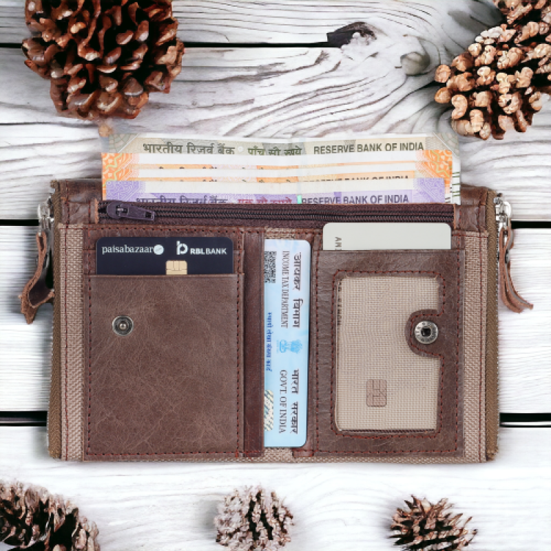 Brown Leather Wallet
