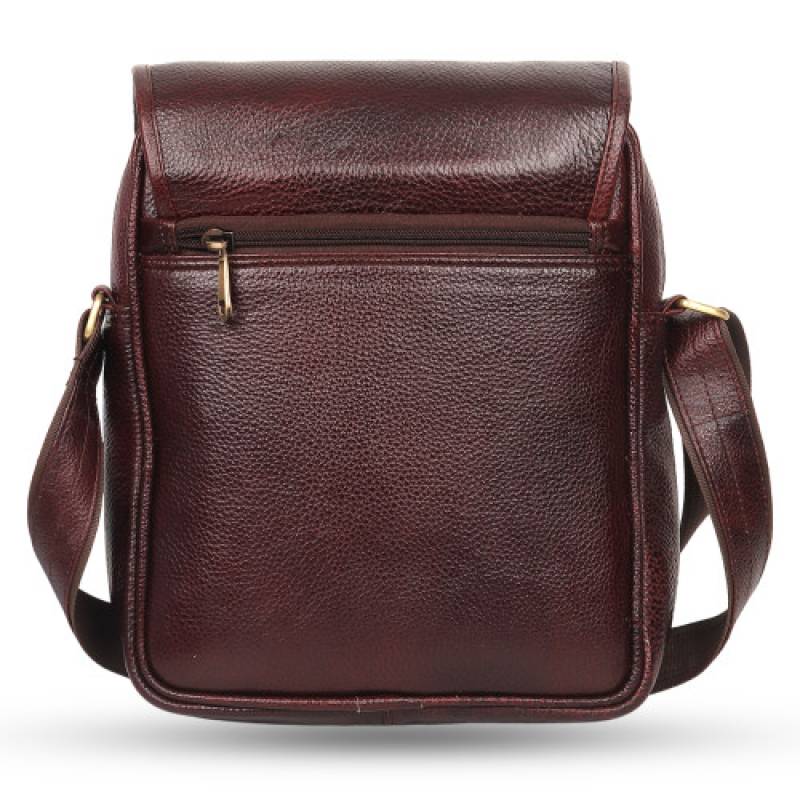 Leather Sling Bag Crosby body bag comfortable with ipad , tab