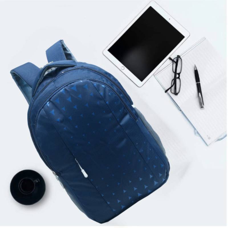 FERNWEH 16 Inch Backpack with 15.5 Inch Laptop Compartment, 3 Compartments, Blue